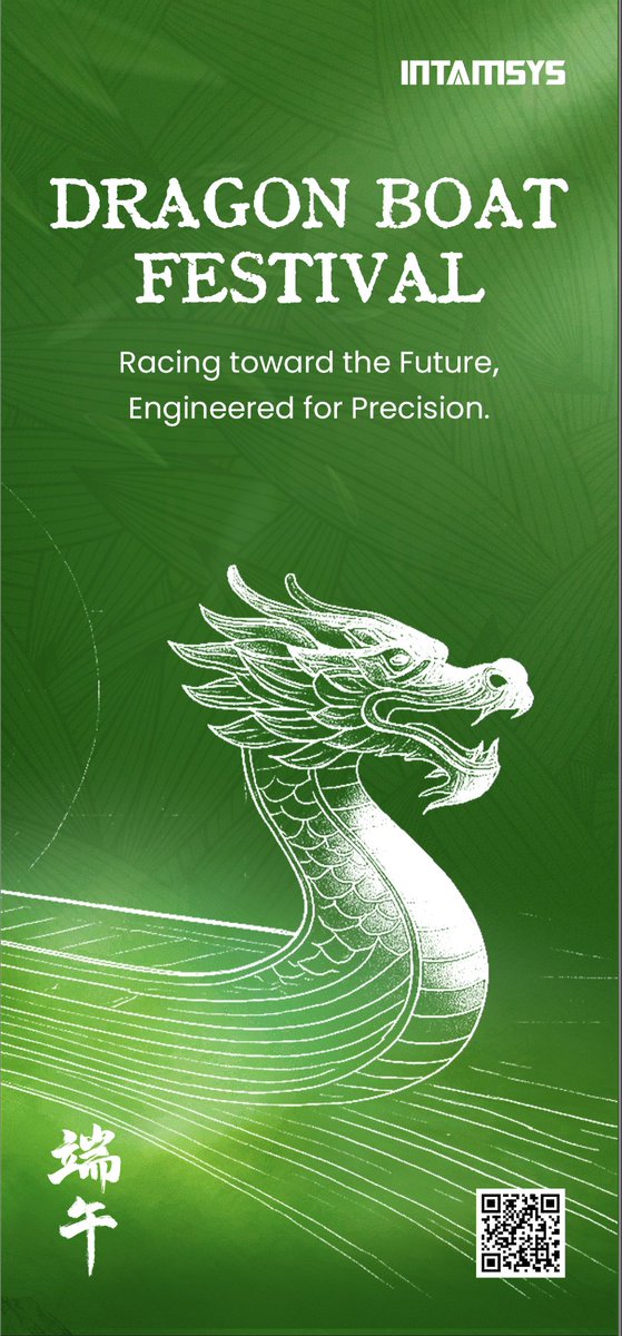 intamsys_3d's tweet photo. 🐉Happy #DragonBoatFestival  from #INTAMSYS!
As the world accelerates toward intelligent manufacturing, we race not just for speed—but also for precision.
Layer by layer, we're building the future of engineering.
 and a brighter tomorrow.
#3DPrinting https://t.co/IFhvxzDToh