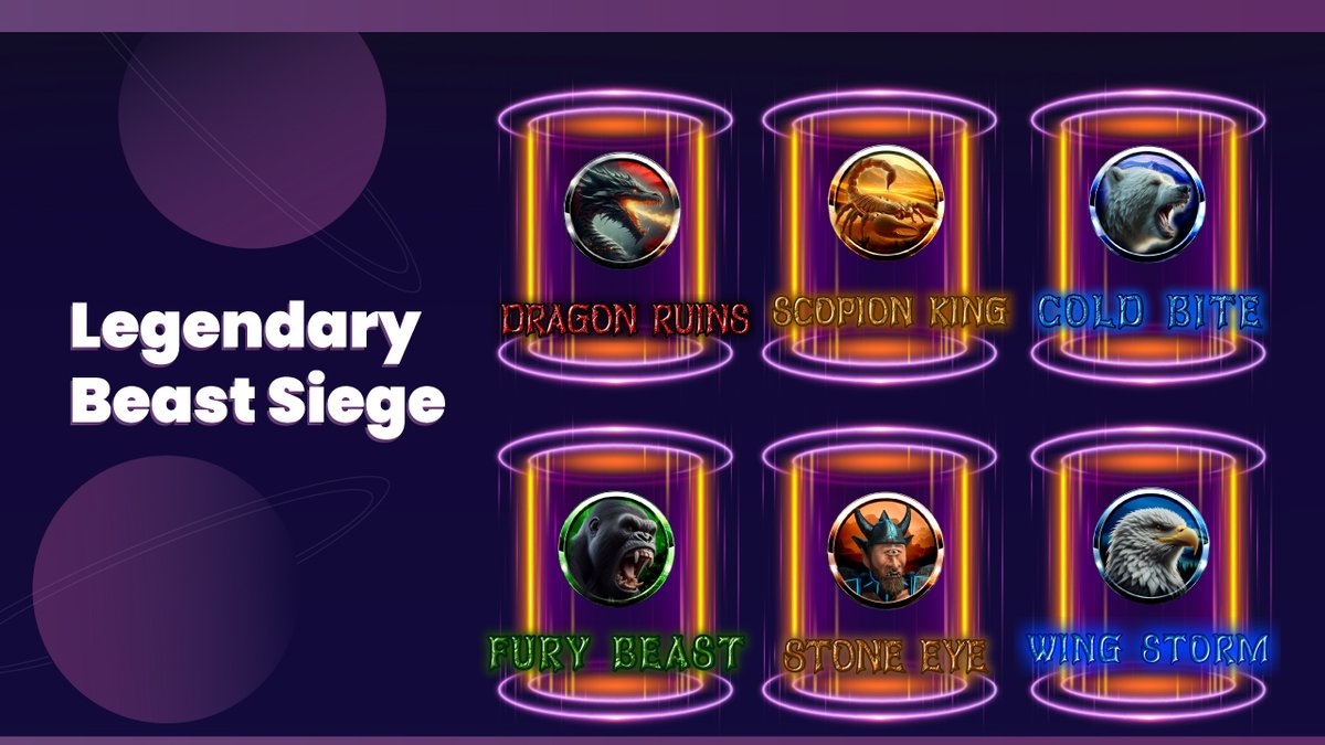 ⚔️ Legendary Beast Siege awaits.

Every day brings a new beast, a new battleground, a new way to earn.

All powered by $WOD — are you brave enough to face them all?

🎯 Start your journey: worldofdypians.com/account/challe…