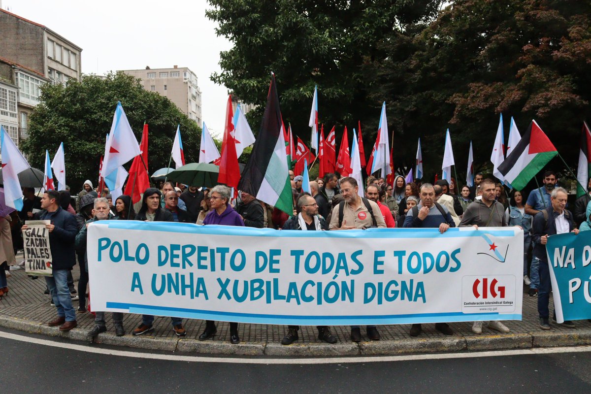 ⚠️Confírmase o recorte nas pensións ao non recoñecerse a xubilación anticipada nin garantirse os coeficientes nos traballos máis penosos 
❌A CIG critica o RD 402/2025 “no que perdemos dereitos” e que o Goberno  insista na vulneración dos dereitos de participación institucional