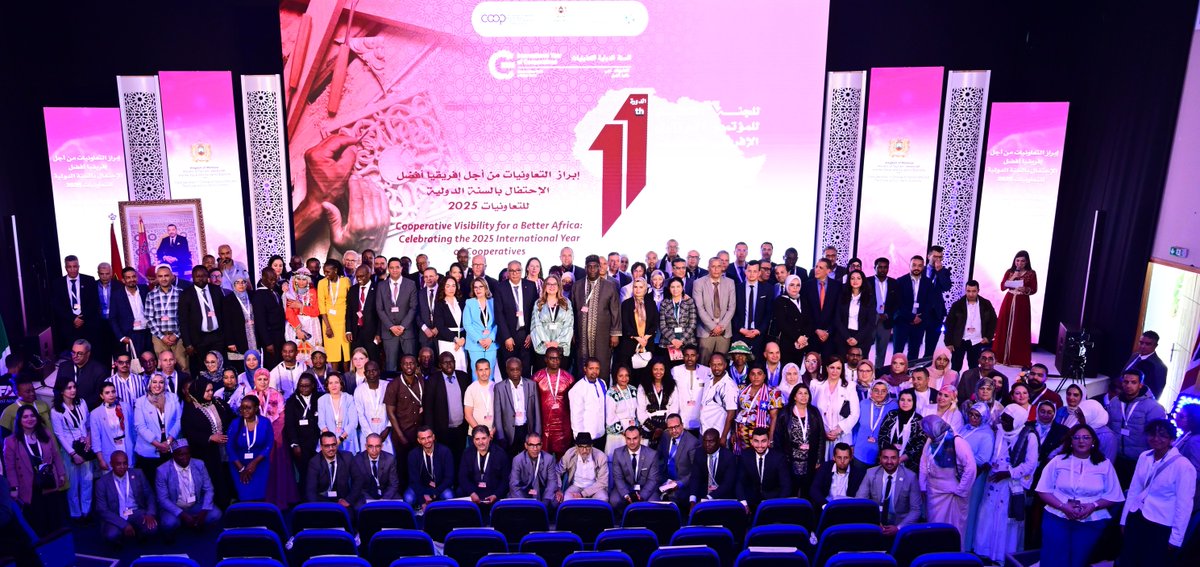 Missed the #11TCAMCCO?

Here are the key milestones that marked a transformative moment for Africa’s #cooperative movement 
(A THREAD) 👇