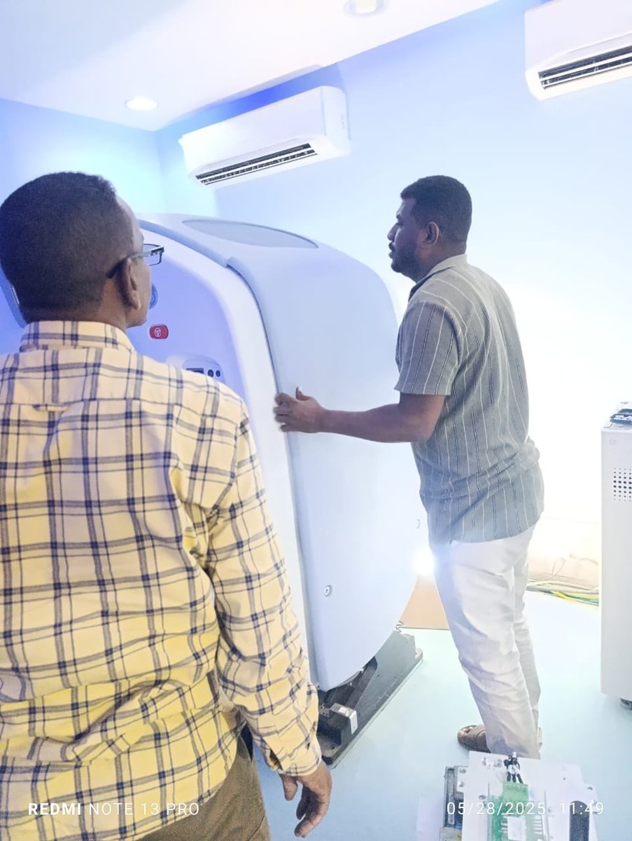 إعادة تشغيل جهاز الأشعة المقطعية GE Optima520 بمستشفى السلاح الطبي بأمدرمان
#السودان