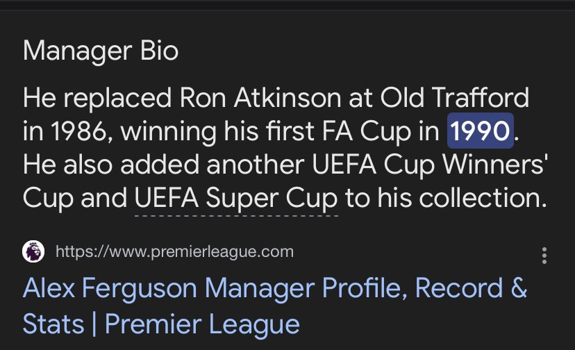 Unbias United (@gadgetsozone) on Twitter photo After SAF joined <a href="/ManUtd/">Manchester United</a> in 1986 he later went on to win his first trophy in 1990, after rebranding the team which had similar issues to what we are facing right now.
Yet, some idiots want to rush Ruben Amorim knowing that the team needs rebranding.
Patience you Nitwits. After SAF joined <a href="/ManUtd/">Manchester United</a> in 1986 he later went on to win his first trophy in 1990, after rebranding the team which had similar issues to what we are facing right now.
Yet, some idiots want to rush Ruben Amorim knowing that the team needs rebranding.
Patience you Nitwits.