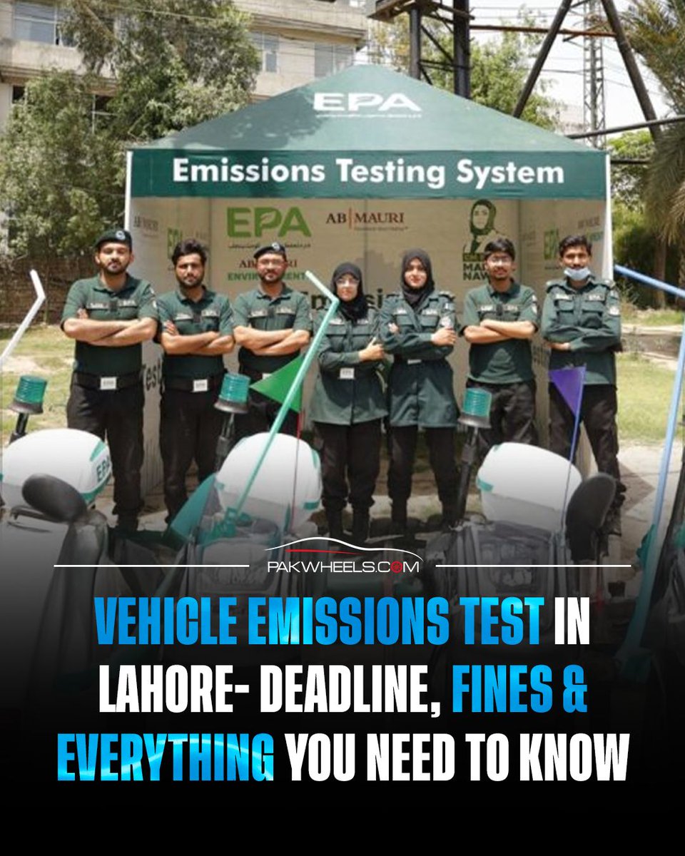 The Punjab Government has recently launched a comprehensive Emission Test System (ETS) for vehicles in Lahore, and it is gradually being rolled out across the province. 

Read the blog here: buff.ly/y544xZP
