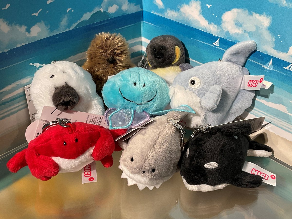 広い海の仲間が集合！／ 👉#NICI(ニキ) オーシャンフレンズ