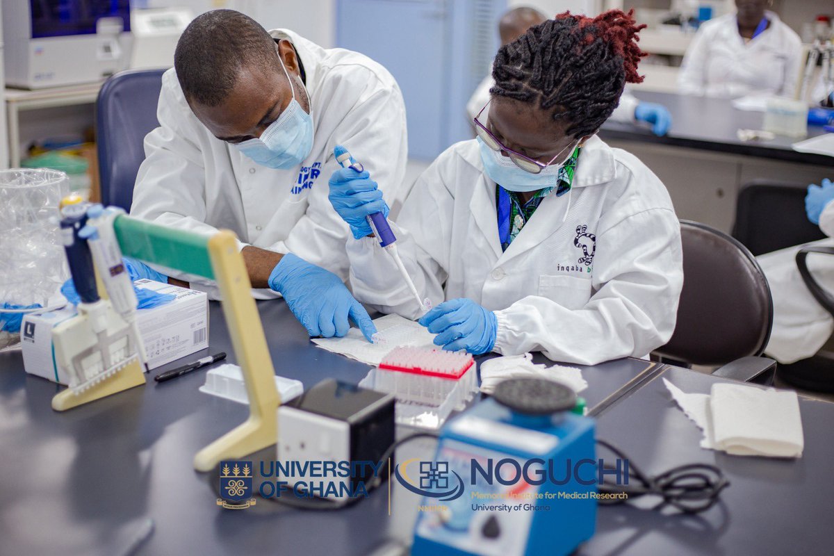 PANGenS2023's tweet image. 📸 Excerpts from Day 2 of the ongoing Malaria Genomics Workshop at NMIMR — a fully hands-on session focused on sample preparation techniques essential for downstream genomic analysis.
#MalariaGenomics #GenomicSurveillance #CapacityBuilding #EndMalaria