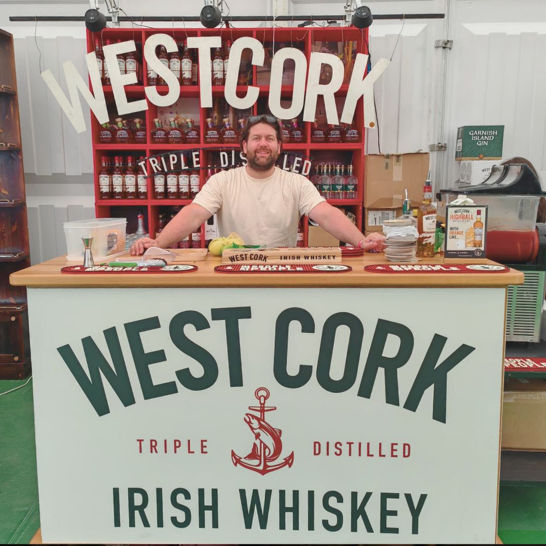 Swing by the West Cork Whiskey stand at @bordbiabloom over the next few days and sip on a West Cork Highball (or two)! We're serving them all weekend. #bordbiabloom