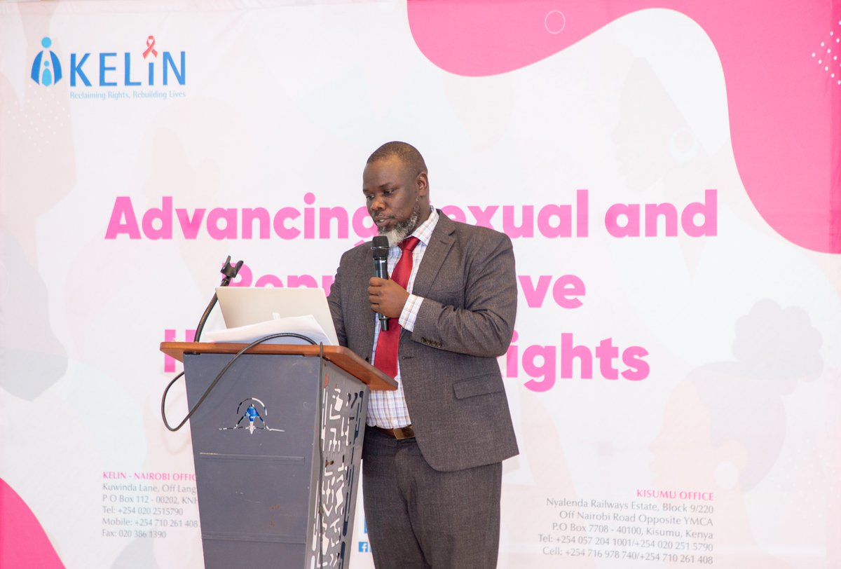 .<a href="/aphrc/">APHRC</a> 's Mr. Nicholas Etyang: "Sanitary towels are the most basic things to provide to our women." The EAC SRHR bill champions for the provision of menstrual spaces that are clean, safe and dignified in all health care facilities, schools and other public facilities.