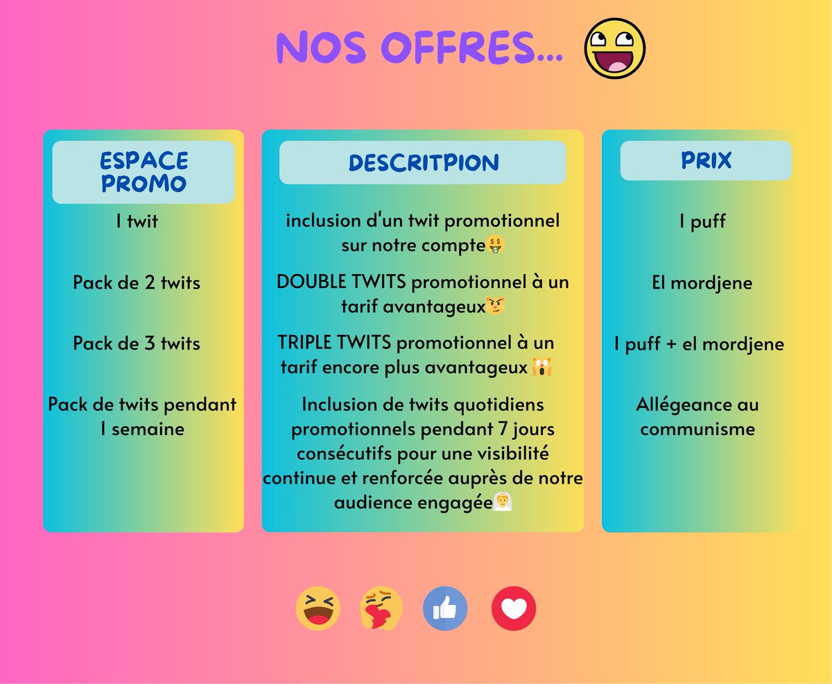 SeizeMesures's tweet photo. Bonjour nous sommes un média indépendant avant tout donc pour les artistes qui ont envie de se faire connaître/de nous soutenir voici nos tarifs pour être plus transparent https://t.co/ZrwEfQrVPA