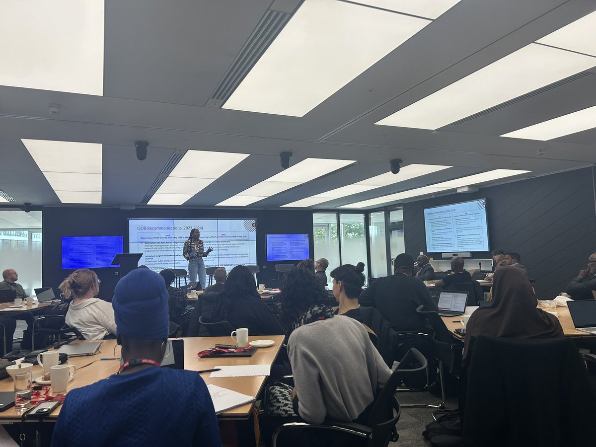 A full house at our event at <a href="/IBM/">IBM</a> event on independant community scrutiny and police accountability.