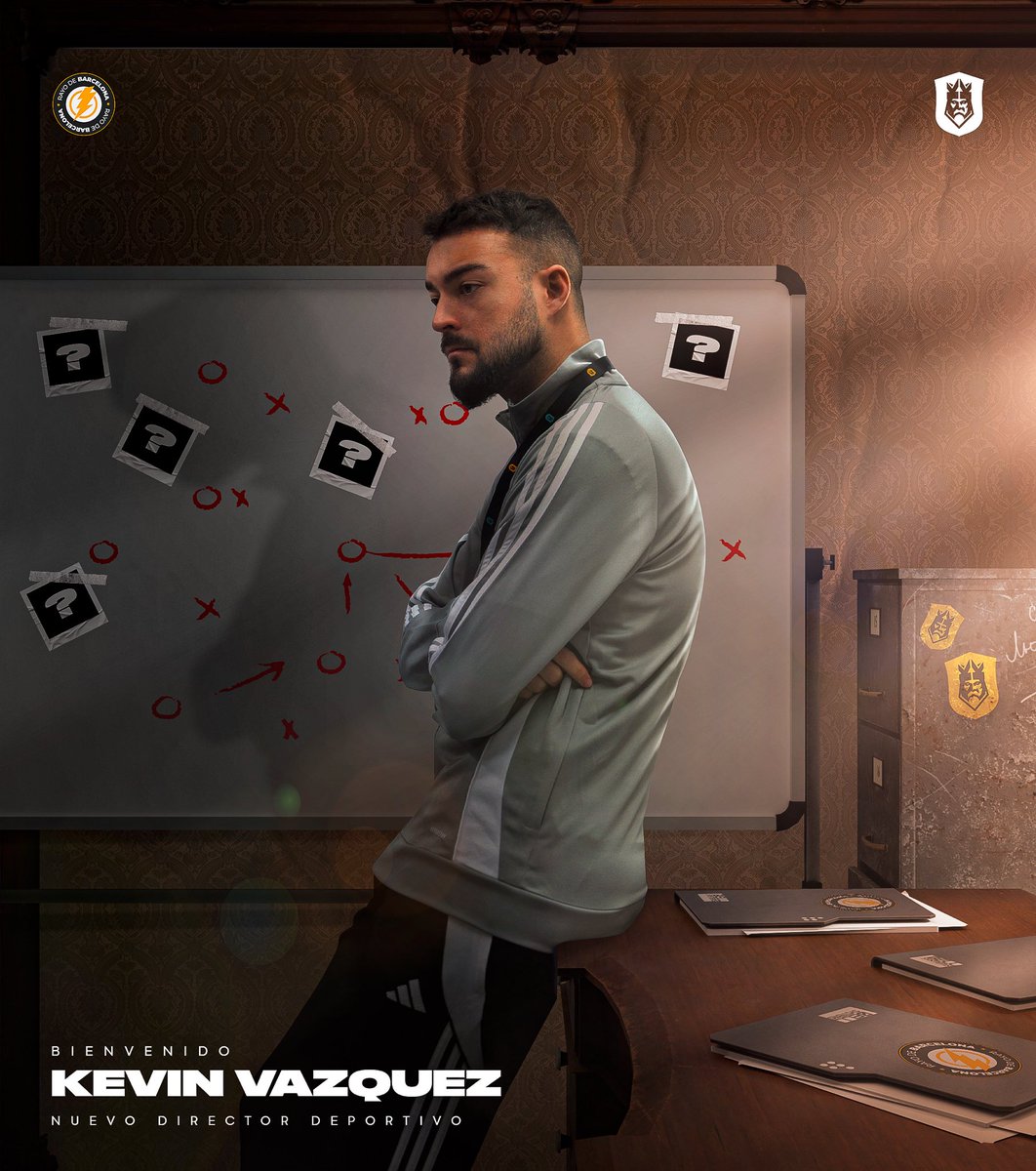 RayodeBarcelona's tweet image. ⚡️ Bienvenido, 𝐊𝐄𝐕𝐈𝐍.

El hasta ahora Director Deportivo de Kunisports se hará cargo de la gestión deportiva del club una vez acabada la KLWC.

💛 𝗩𝗔𝗠𝗢𝗦 𝗥𝗔𝗬𝗢.