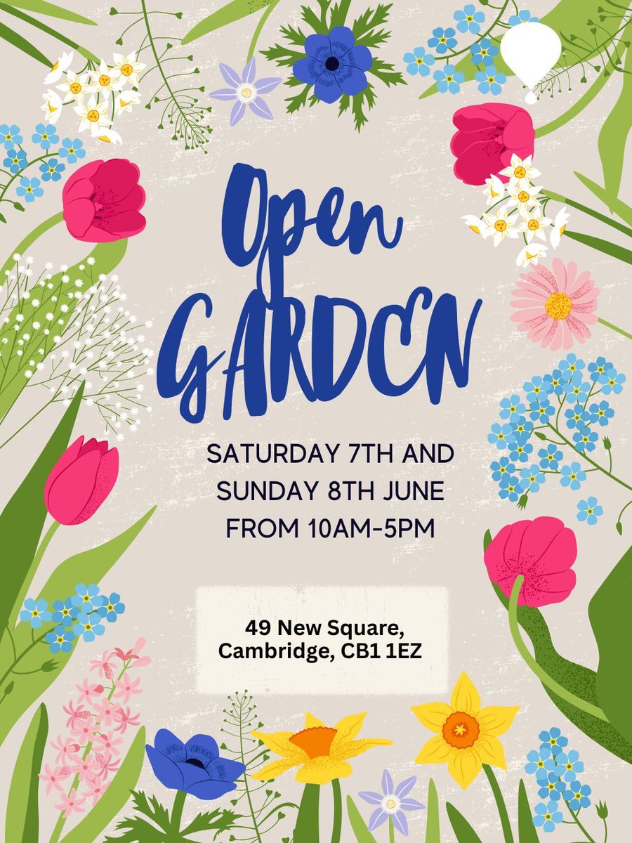 RedBalloonEdu's tweet image. Please join us next weekend in Cambridge at our annual Open Garden! Stroll among the flowers and have a little cake, all while supporting Red Balloon. #cambridgeevents #opengarden