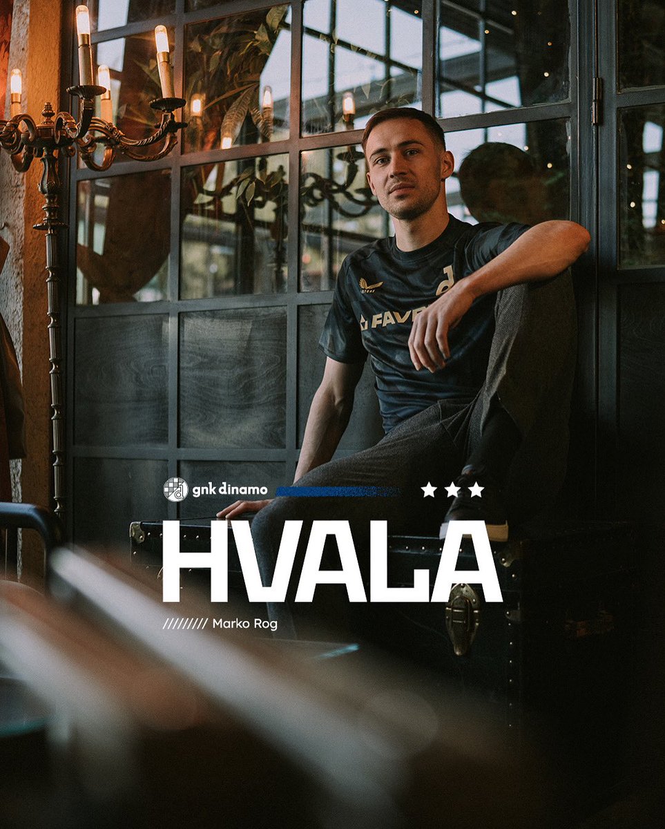 Sjajni i energični maksimirski vezist Marko Rog završetkom ove sezone zaključio je svoju maksimirsku epizodu i tako zatvorio svoj drugi mandat u Dinamu 🦁

S plavima je nedavno dočekao jubilarnu “stoticu”, a u svoja dva mandata i 102 službena nastupa za Dinamo potpisao je dva