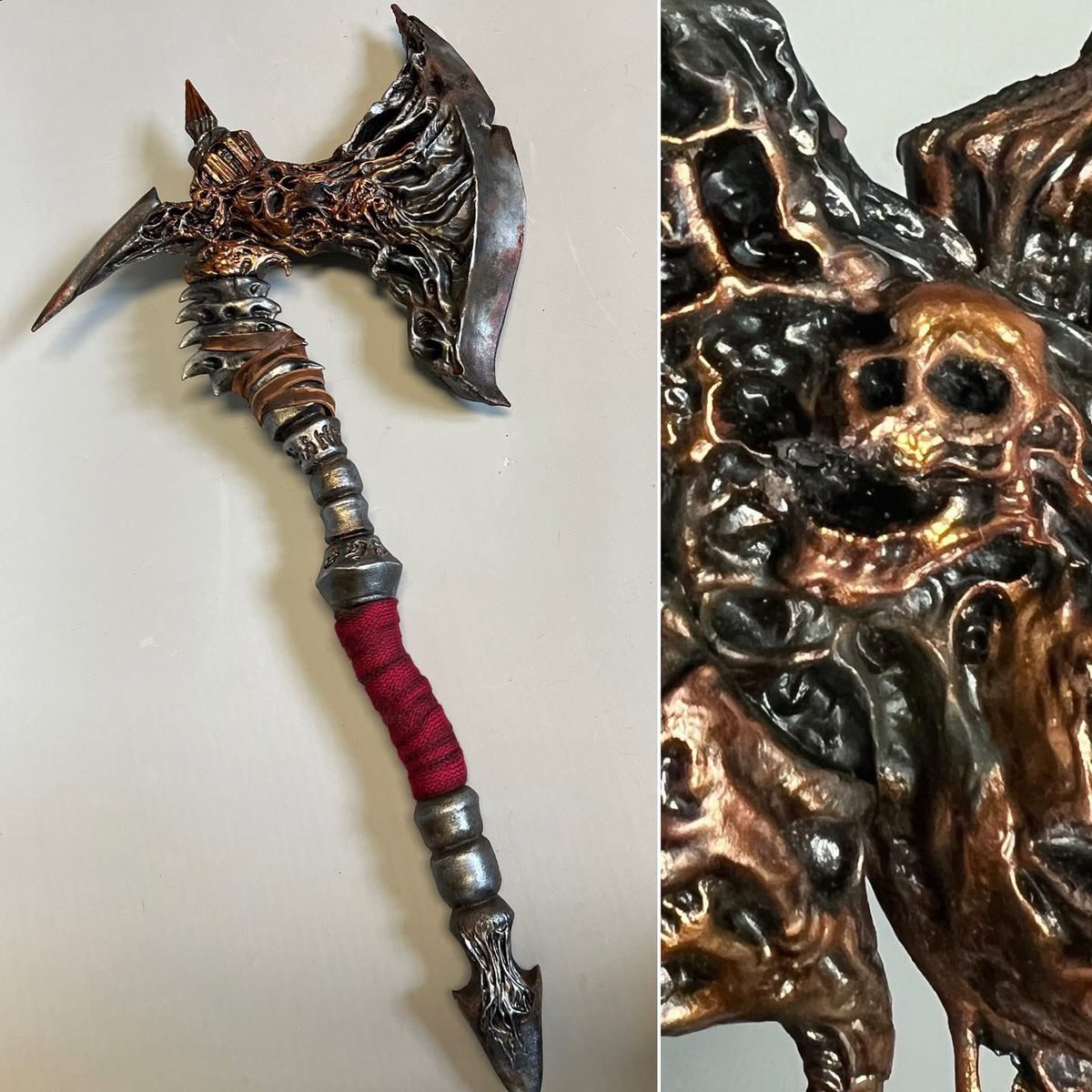 So happy to show you my Awoken Coldiron cosplay armor from Diablo IV finished!!! ❤️☺️