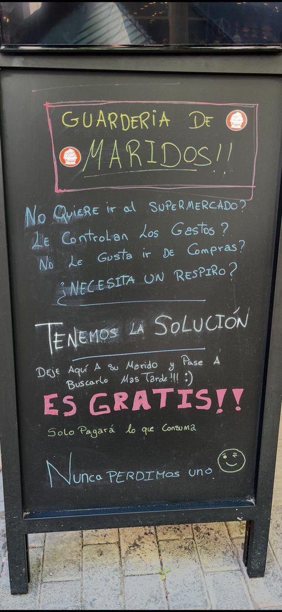 Guarderia de maridos. #LosAmigosfelWhatsApp