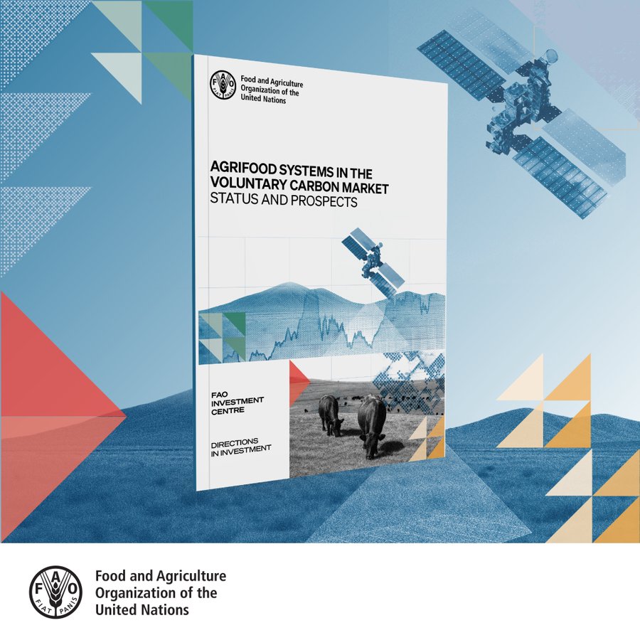 Kaveh Zahedi (@kavehzahedi2030) on Twitter photo Agriculture and food systems represent over 10% of voluntary carbon market projects, but only 1% of issued carbon credits. What can we learn from market trends and project experience to unlock their full potential? Read latest report from <a href="/FAO/">Food and Agriculture Organization</a>
openknowledge.fao.org/items/5106885f… Agriculture and food systems represent over 10% of voluntary carbon market projects, but only 1% of issued carbon credits. What can we learn from market trends and project experience to unlock their full potential? Read latest report from <a href="/FAO/">Food and Agriculture Organization</a>
openknowledge.fao.org/items/5106885f…