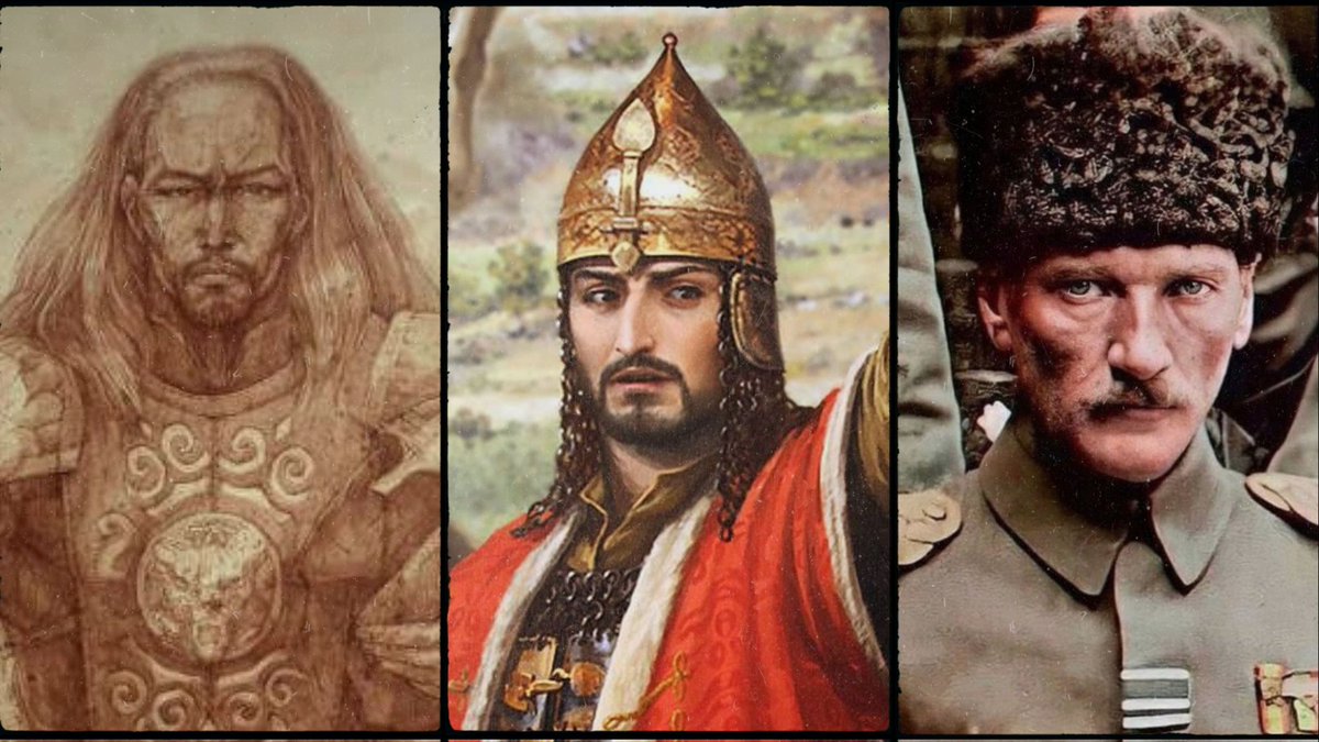 Papa'ya diz çöktürdük,
Roma'yı tarihe gömdük,
Nice ordularınızı denize döktük!