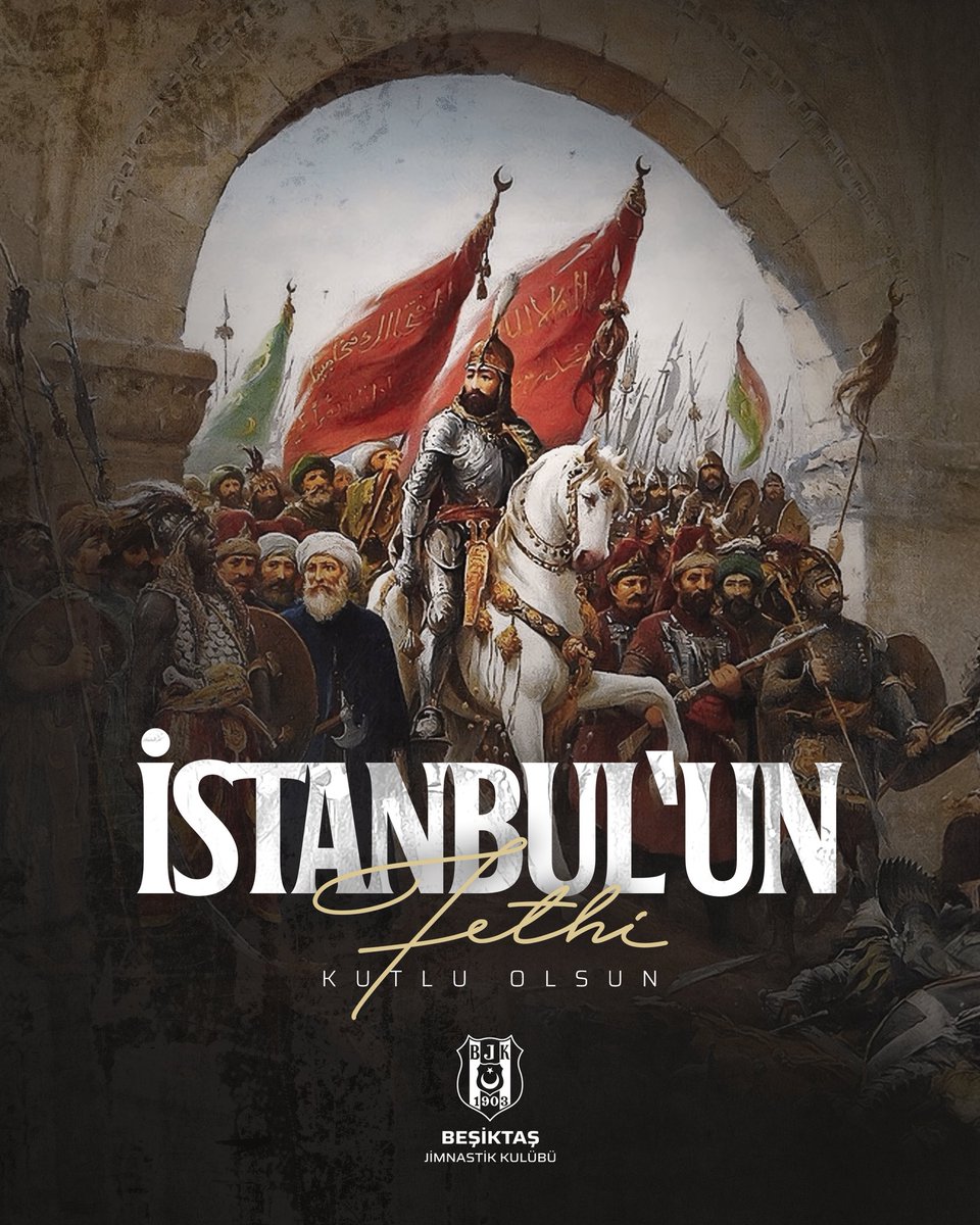İstanbul’un Fethi’nin 572. yılı kutlu olsun. 🇹🇷

#29Mayıs1453 #İstanbulunFethi