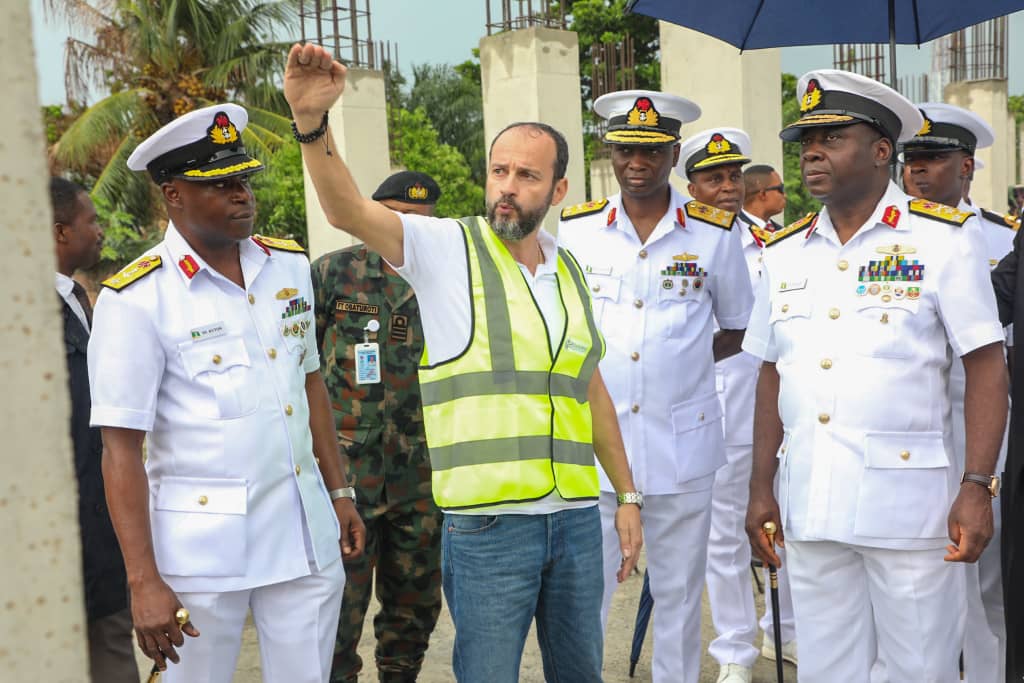 INSPECTION OF JUNIOR OFFICERS ACCOMMODATION PROJECT AT LIVERPOOL ROAD APAPA