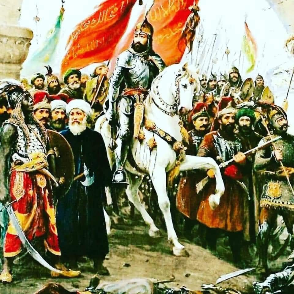 29 Mayıs  1453 
Peygamber Efendimizinin (sav) müjdelediği fetih,  O' nun övdüğü Komutan Sultan Mehmet Han ve onun Kahraman Ordusu ile 53 gün süren kuşatma sonucu gerçekleşti. Çağ açıp Çağ kapatan Şanlı komutan Fatih Sultan Mehmet han ve askerlerini rahmetle anıyorum. #29Mayıs1453