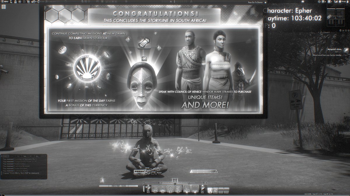 no talismans and only tutorial weapons #SecretWorldLegends run finished!