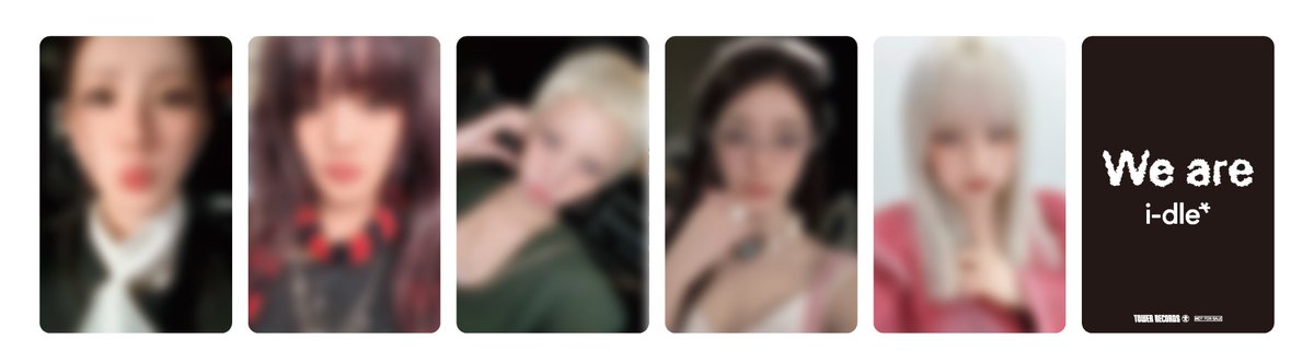 TOWER_Shibuya's tweet photo. 【#タワ渋kpop】
／
i-dle 8th Mini Album『We are』
大型パネル展決定＆
渋谷店限定特典の絵柄が解禁📢💖
＼

■パネル展
【期間】6月3日(火)～6月9日(月)
【場所】渋谷店5F

■渋谷店限定2枚同時購入特典
ホログラムフォトカード (全5種ランダム)

🔗https://t.co/K4RmwkKgau

#idle @i_dle_JP https://t.co/P6ph5pgMjP