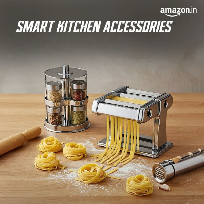 amazon's tweet photo. Discover affordable kitchen essentials.