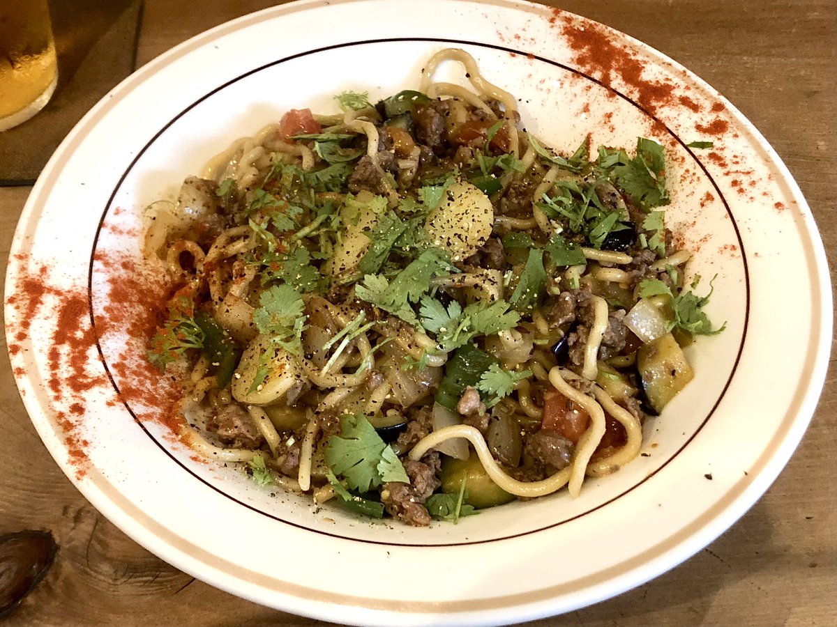 itosizu's tweet photo. やっと100kg下回ったのは5月に食べた麺類たちのおかげ、ではない
ラグメン　#スバル
カレーセット　#なすび
タンタンメン　#らいらい飯店
きす天丼セット　#ほの花 https://t.co/Myk2Zhy5uh