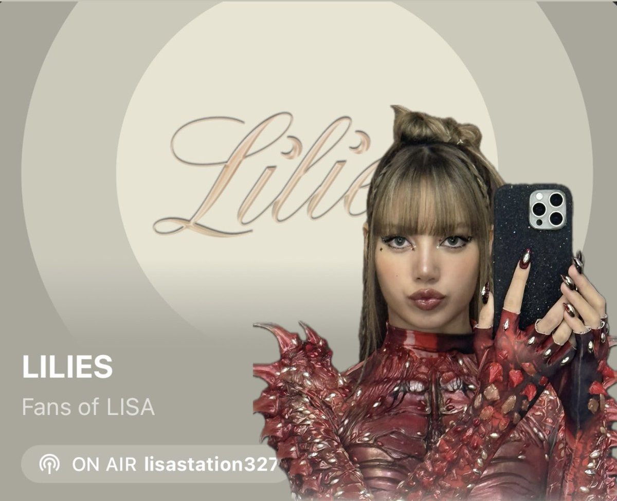 Join Stationhead <a href="/lisastation327/">LILIES STATIONHEAD</a> 24/7 from the link below with your Spotify or Apple Music premium to stream Lisa songs hassle free!

🔗stationhead.com/c/lilies

#LISAxAlterEgo #LalisaManobal
#LISA #LALISA <a href="/wearelloud/">LLOUD</a> 
🧁✨