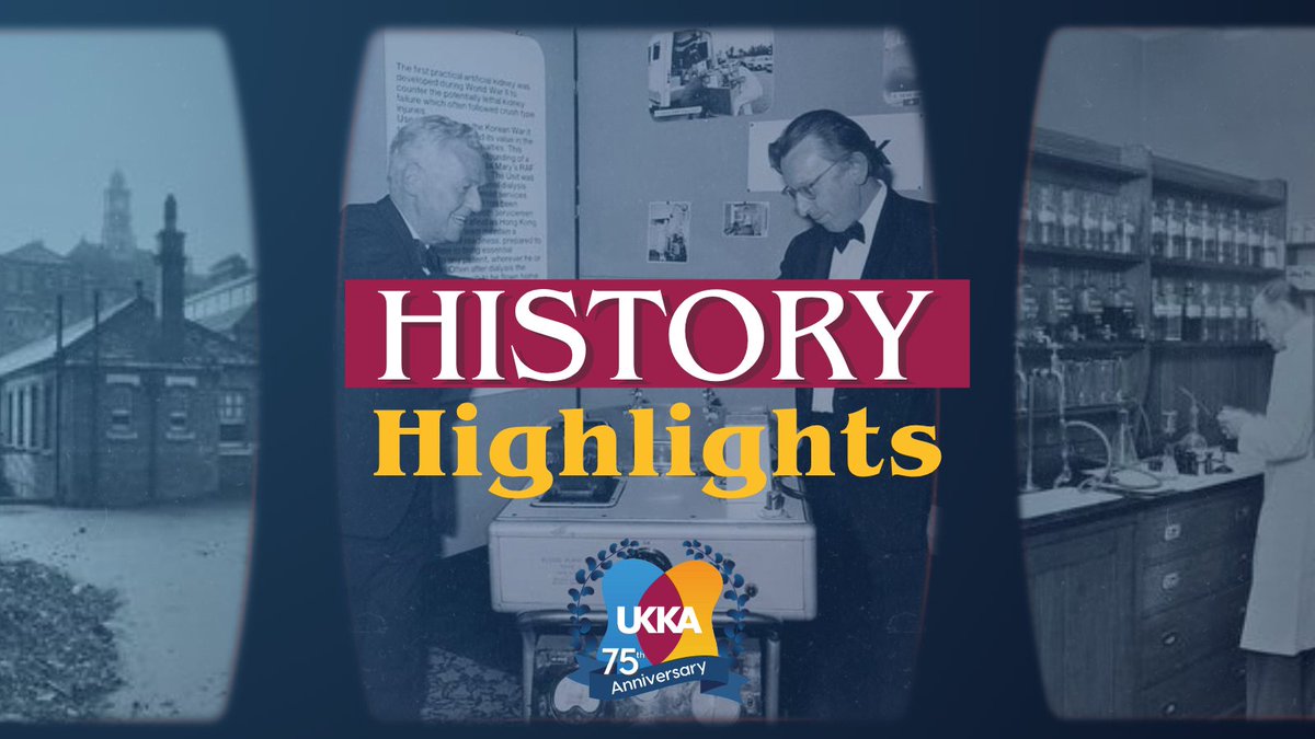 🎉UKKA History Highlight: AKI

Visit the remarkable evolution of AKI — from wartime discoveries to modern system-wide safety priorities.

Today, our AKI Specialist Interest Group of 90 members continue to drive improvements in AKI care.

📰Read more: ukkidney.org/75-years/april