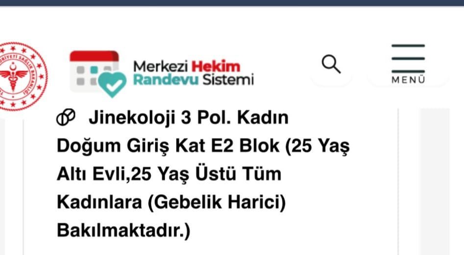 Kadın doğum polikliniklerinde kadınların evli olup olmadıklarına göre hizmet alması kabul edilemez. Ayrımcılığa uğramadan, eşit ve ücretsiz sağlık hizmeti almak tüm kadınlar için haktır! Randevu sistemindeki evli/bekar ayrımı kalkıncaya kadar konunun takipçisi olacağız!