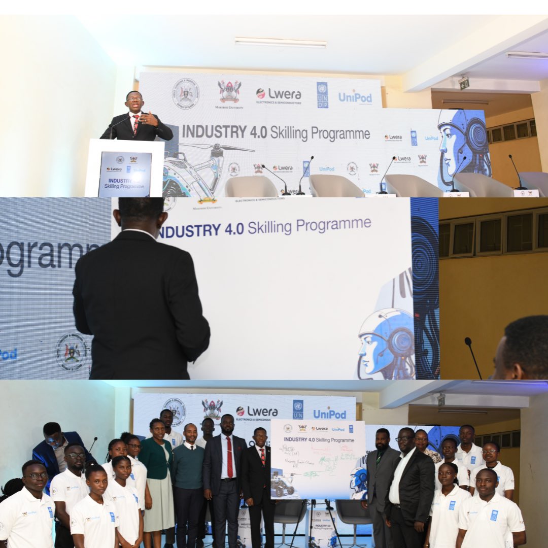 UNDP Uganda (@undpuganda) on Twitter photo "We must engage in training and skills development, because we have such a youthful population. We need to create opportunities for youth to be skilled, empowered and join the job market."
-Dr. Buyinza Mukadasi <a href="/Makerere/">Makerere University</a> Deputy Vice Chancellor
On behalf of <a href="/ProfNawangwe/">Barnabas Nawangwe</a> "We must engage in training and skills development, because we have such a youthful population. We need to create opportunities for youth to be skilled, empowered and join the job market."
-Dr. Buyinza Mukadasi <a href="/Makerere/">Makerere University</a> Deputy Vice Chancellor
On behalf of <a href="/ProfNawangwe/">Barnabas Nawangwe</a>