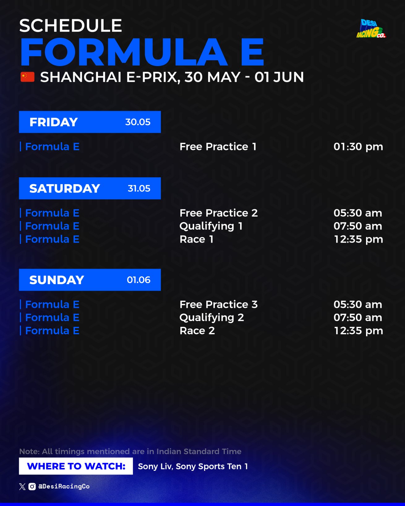 Formula E Shanghai E-Prix Preview