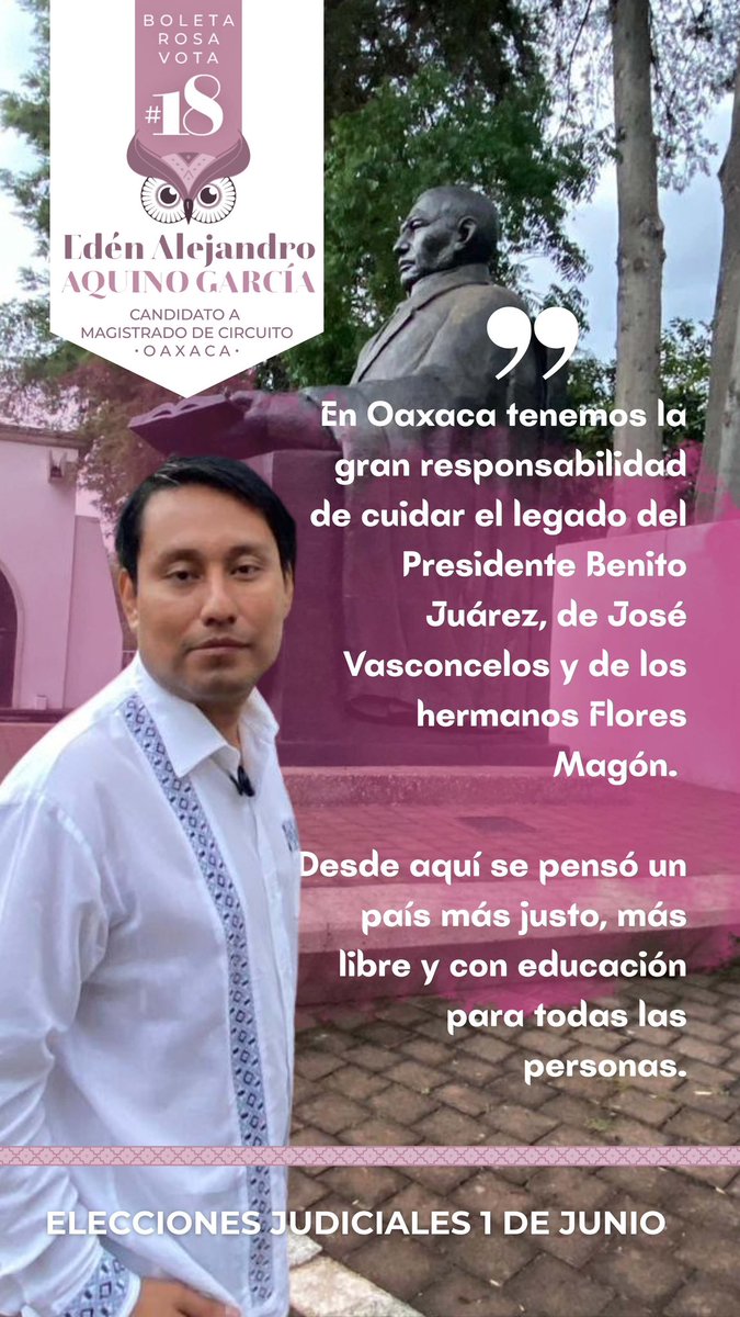 ¡Gracias a todas las personas que hicieron posible esta #Guelaguetza Jurídica!

Esta campaña fue del pueblo y para el pueblo. Caminamos Oaxaca compartiendo saberes, escuchando voces y sembrando una idea poderosa: la justicia también puede construirse en comunidad.