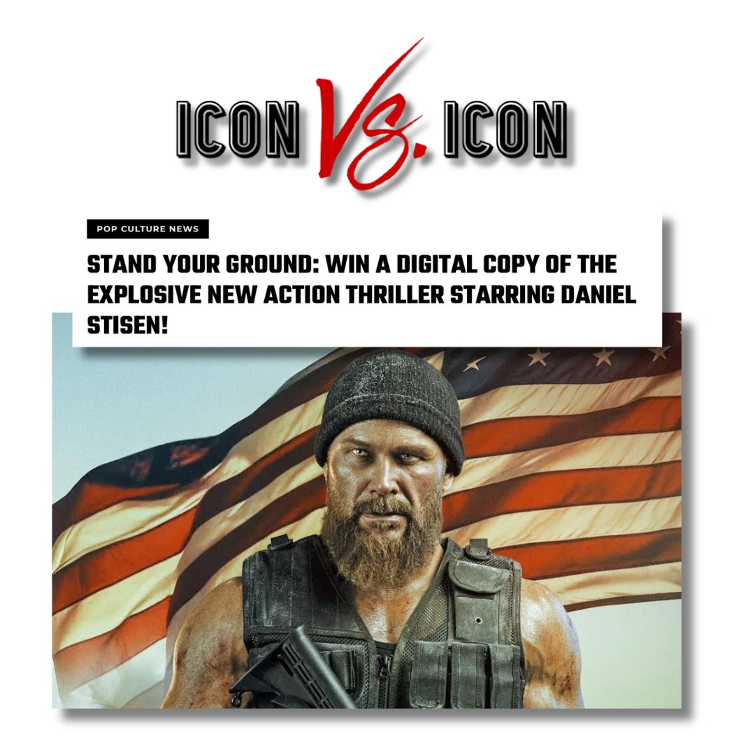 Win a digital copy of Stand Your Ground starring Daniel Stisen! 💥

Enter now at Icon Vs. Icon Now!

👉 tinyurl.com/syg-giveaway

Now streaming on Apple TV, Prime Video, YouTube, Google Play &amp; Xbox.

#StandYourGroundMovie #Giveaway #NowStreaming