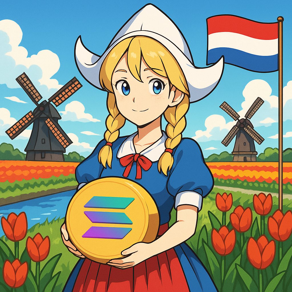 AELORIA_GG's tweet photo. NETHERLANDS 🇳🇱

Art with :
Tulips, windmills, and that $SOL energy 💜⚡
Proud to be part of @drip_haus &amp; excited for the @fragmetric challenge!
Let’s gooo! 🚀🔥

#Solana #DRiP #NFTart #Fragmetric #nft 

@Solana @drip_haus https://t.co/H8enDNR6Rl