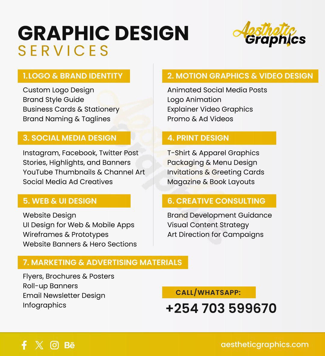 HeemMufc's tweet photo. Aesthetic Graphics are ready to take your brand to the next level. By bringing creativity to life with tailored design solutions.

Let them create something extraordinary for you.

☎️ +254 703 599670

DM @aimanbloom https://t.co/r2k11rNoKV