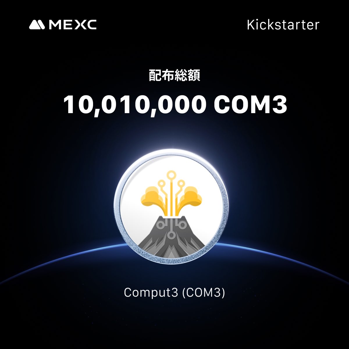 MEXC_Japan's tweet image. 🎉 #COM3 #Kickstarter キャンペーン開催 🎉
@comput3ai

Comput3 (COM3)に投票して、10,010,000 #COM3 のエアドロップをゲットしよう！✨

✅ 参加条件：5/29 1:00(日本時間)までに 25 MX以上を24時間連続保有
🗳️ 投票期間：5/29 16:00 - 5/30 15:50(日本時間)

詳細はこちら👉