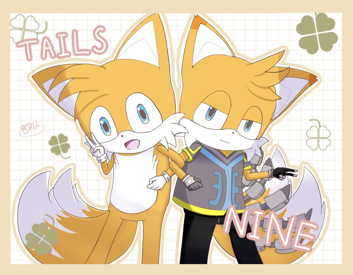 t2ceRKrg2's tweet image. #ソニかつ　#SonicPrime  #tails 
🦊✌️🦊