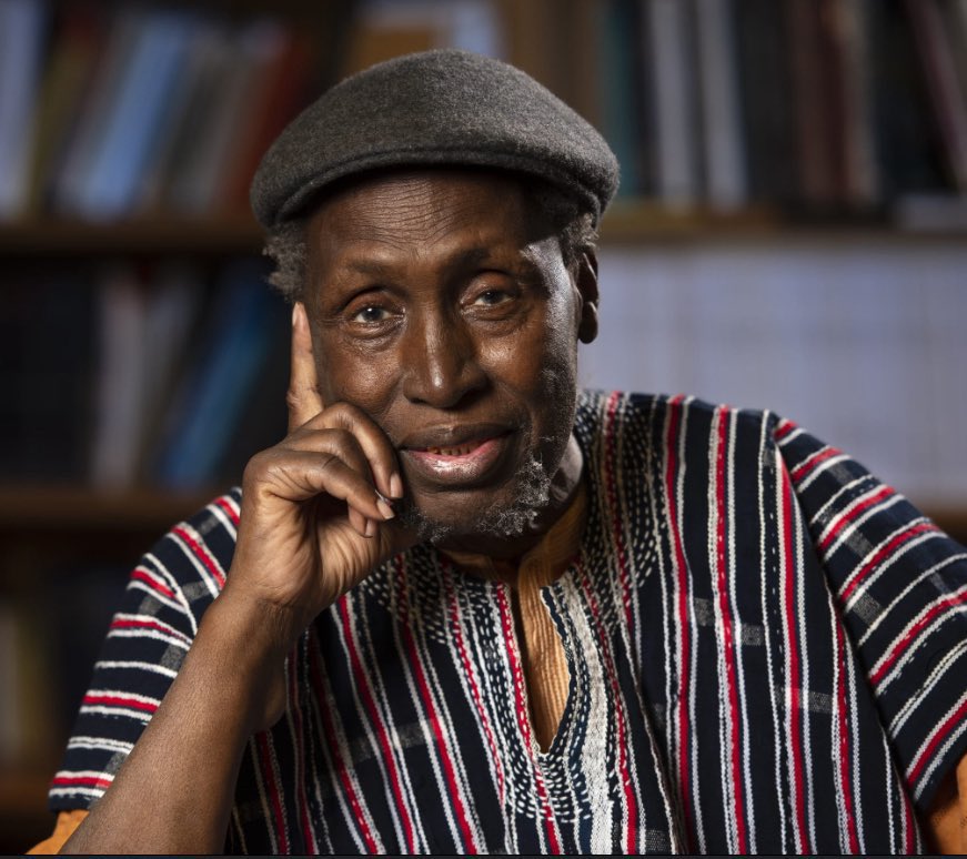 H_Ssekiwunga's tweet image. Ngugi Wa Thiongo , Rest well , you have shared knowledge that has sharpened our minds 🖤