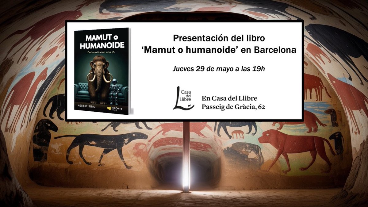 Hoy es el día 
#mamutohumanoide 
<a href="/profiteditorial/">Profit Editorial | Libros de negocios</a>
