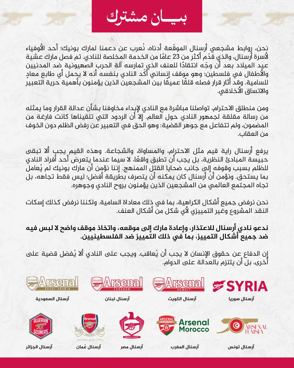 Arsenal Egypt tweet media
