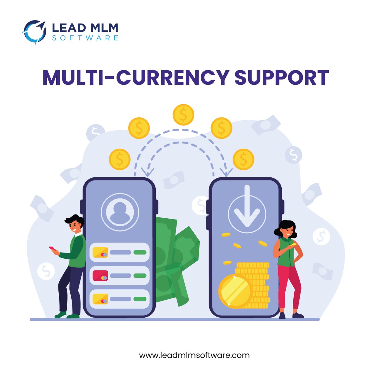 LeadMLMSoftware's tweet image. Lead MLM Software offers seamless multi-currency support, making it easy to manage international transactions and grow your MLM business globally.
#MultiCurrencySupport #GlobalBusiness #MLMSoftware #LeadMLMSoftware #InternationalMLM #CurrencyIntegration #MLMTools