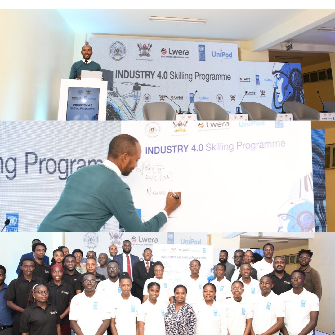 UNDP Uganda (@undpuganda) on Twitter photo "This programme is a game-changer. It introduces young Ugandans to industry 4.0 skills. It transitions them from learners to makers. With these technologies, Uganda is no longer just consuming technology - we are now building it."
- David Maina <a href="/UNDP/">UN Development</a>
On behalf of <a href="/NwanneObahor/">Nwanne Vwede-Obahor</a> "This programme is a game-changer. It introduces young Ugandans to industry 4.0 skills. It transitions them from learners to makers. With these technologies, Uganda is no longer just consuming technology - we are now building it."
- David Maina <a href="/UNDP/">UN Development</a>
On behalf of <a href="/NwanneObahor/">Nwanne Vwede-Obahor</a>