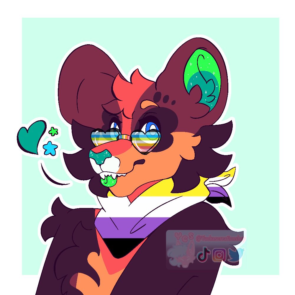 Yuokathefolf's tweet photo. Pride Ych now available-!

$8 PayPal (an extra $2 for major line changes)

Can choose 2 flags!

#pridemonth #furry #furries #furryart #commissions #pride #lgbtq https://t.co/t2rQ3bm1Iy