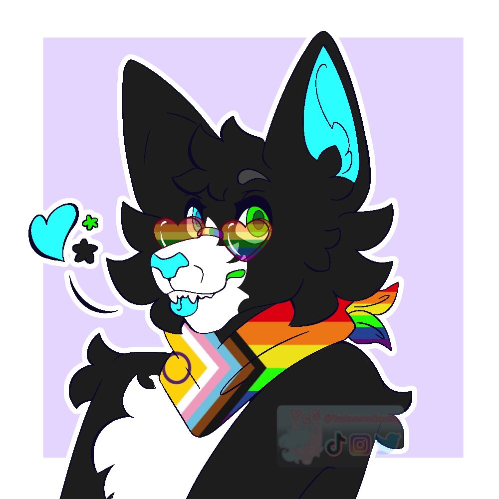 Yuokathefolf's tweet photo. Pride Ych now available-!

$8 PayPal (an extra $2 for major line changes)

Can choose 2 flags!

#pridemonth #furry #furries #furryart #commissions #pride #lgbtq https://t.co/t2rQ3bm1Iy