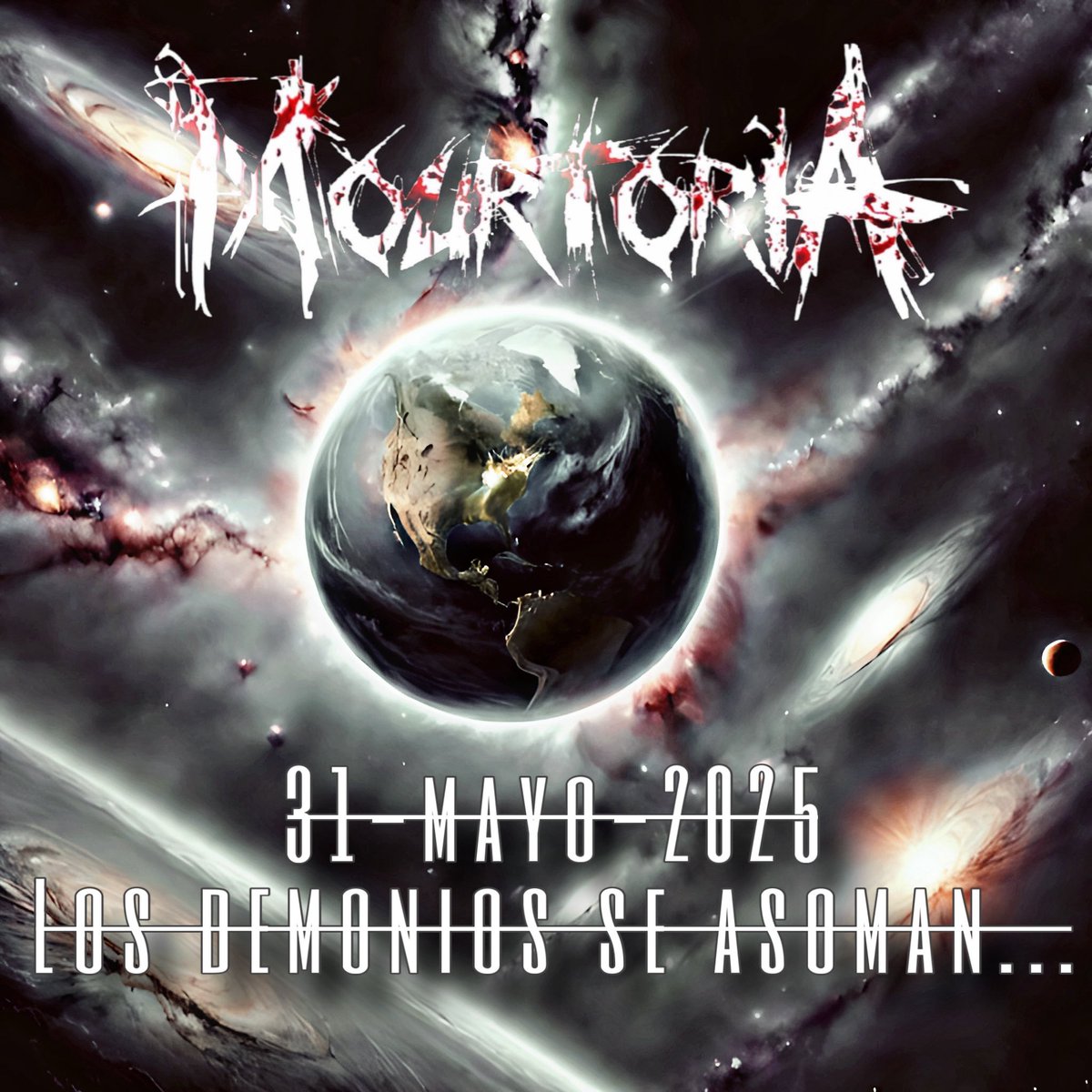 31 - Mayo - 2025 
Los demonios se asoman…
#25añosmourtoria
#newcd2025