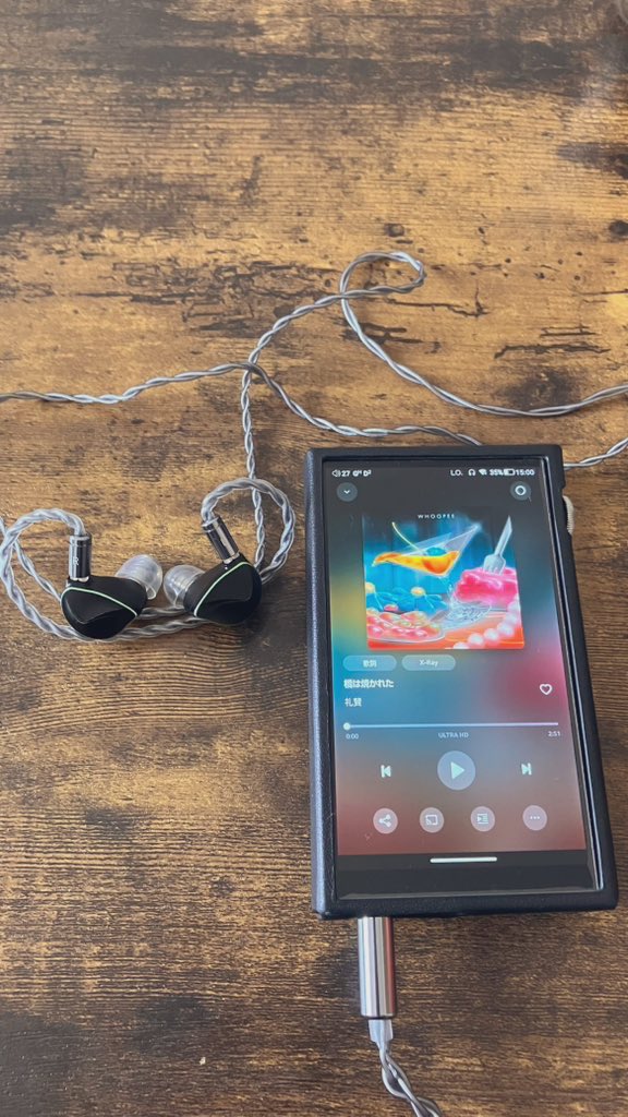 大学全休の久しぶりオデ✨

高価なイヤホンを聴いていても、BQEYZ Winterのボーカル表現と音楽が頭を包み込むような圧倒的な没入感が忘れられずやっぱりWinterに戻ってきちゃう🏠

Ibasso DX180
BQEYZ Winter
SHANLING SE100