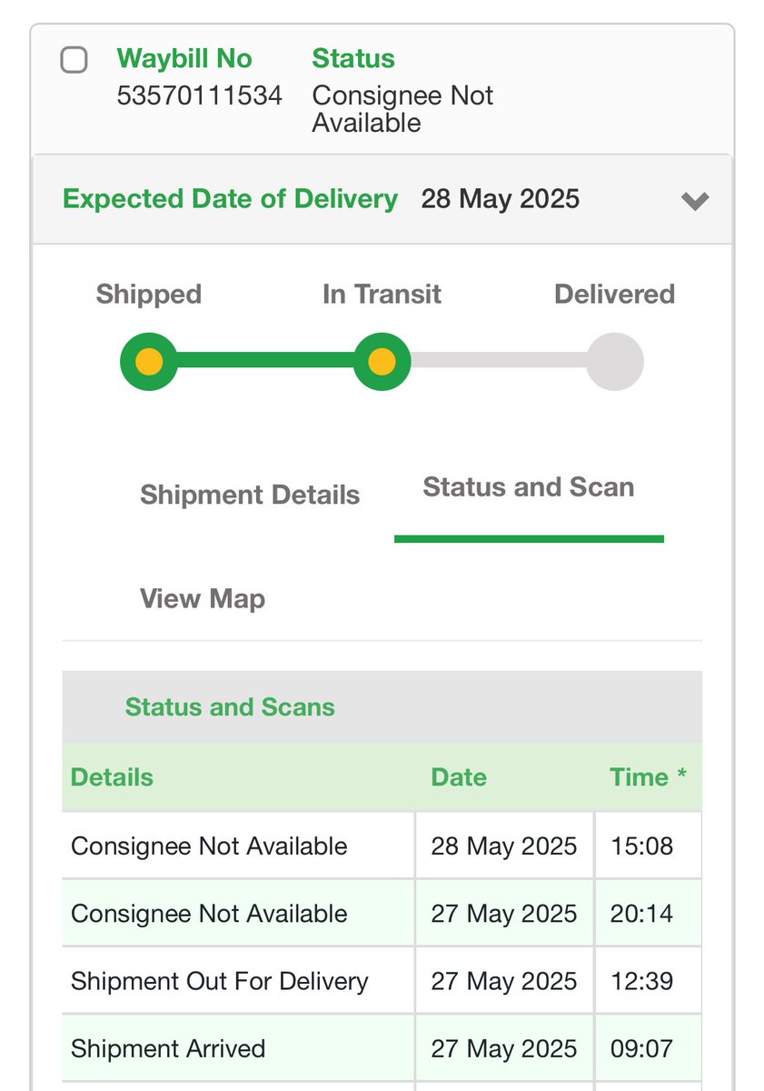 Ankur_Dxt's tweet photo. @BlueDart_ Tracking ID 53570111534… for the last 2 days it is being tagged as consignee not available even without making a call , by when can I expect this package! https://t.co/VvoVPceYDu