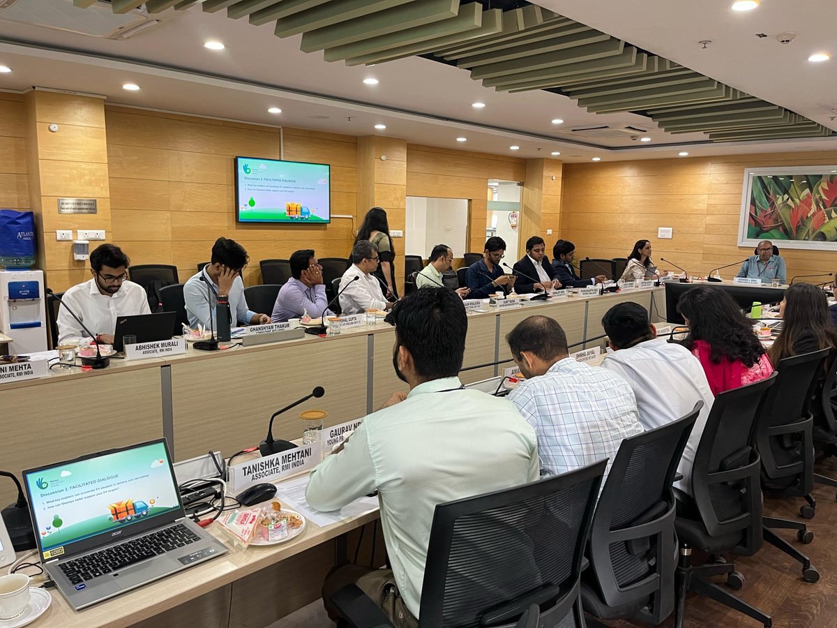 We’re proud to represent Yuma Energy at the <a href="/Shoonya_India/">Shoonya</a>  Leadership Roundtable hosted by <a href="/NITIAayog/">NITI Aayog</a>  in New Delhi.  A big thank you to Shri Sudhendu J. Sinha and the Shoonya team for convening this high-impact dialogue 

 #Shoonya #ZeroPollutionMobility #EVIndia #GreenLastMile