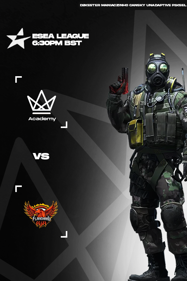 Royals_EC's tweet photo. Let's get a playoffs run going.😎
🆚#FlameHard
🕡18:30 BST
👑@DKesterlian
👑@maniacisdecent
👑@p1kselCS
👑@unadaptiveCSGO
👑@Canskyline https://t.co/eILE8dAQMm
